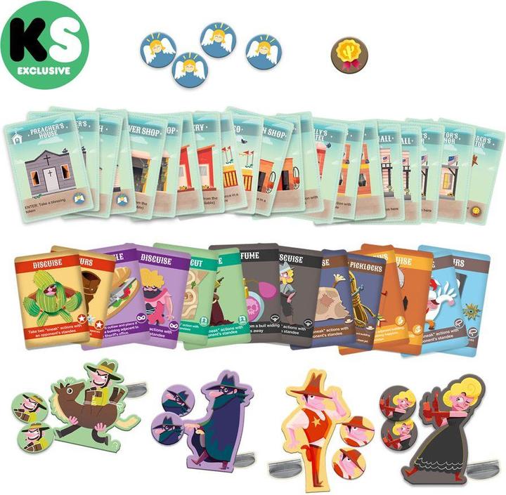 Immagine prodotto Second Gate Games Cactus Town - Francese (Francese, 2 - 4 Giocatori)