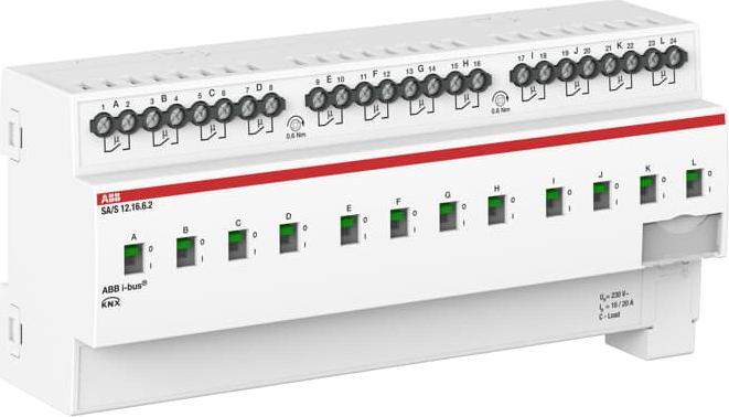 Actual product image ABB Stotz S&J Switch actuator 12-fold SA/S12.16.6.2 (Switch actuator)