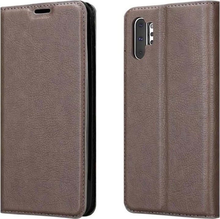 Actual product image Cadorabo Book Invisible Magnet Cover (Samsung Galaxy Note 10+)