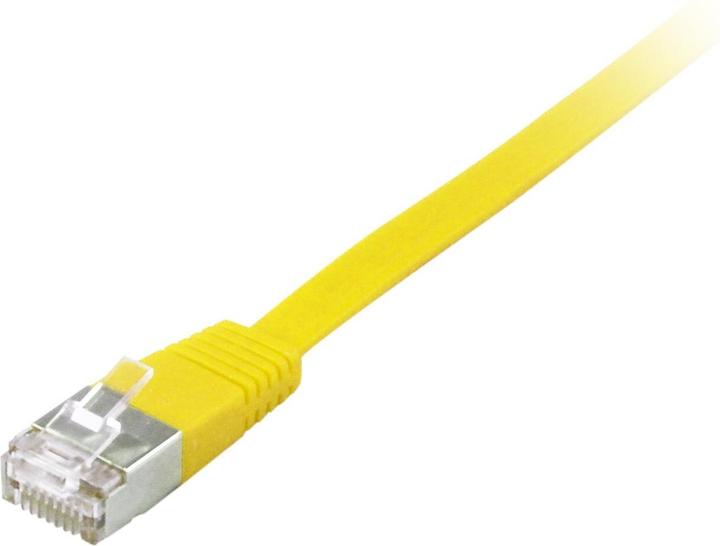 Actual product image equip Cat. U/FTP Flat Patch Cable (U/FTP, CAT6a, 10 m)