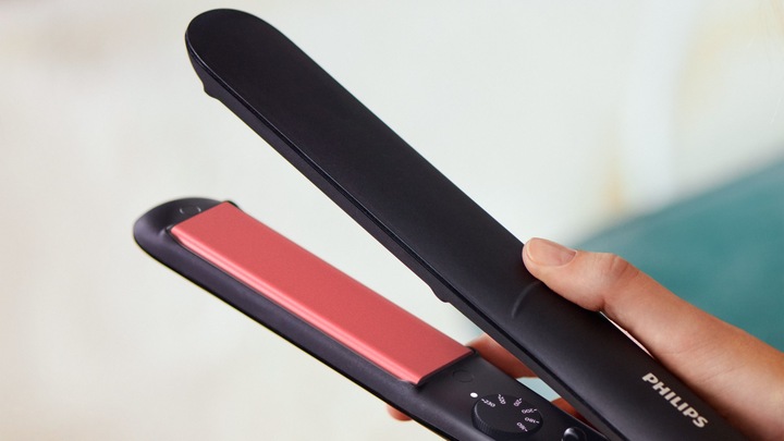 Actual product image Philips Hair Straightener BHS376/00 Ceramic heating system, Number of temperature settings 6, Temperature ( (Straightening iron)