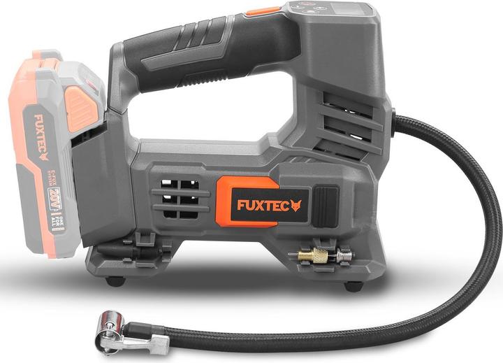 Actual product image Fuxtec 20V Battery Compressor FX-E1CI20 without battery pack, without charger