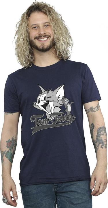 Image du produit Tom & Jerry - T-shirt GREYSCALE SQUARE - Homme (3XL)