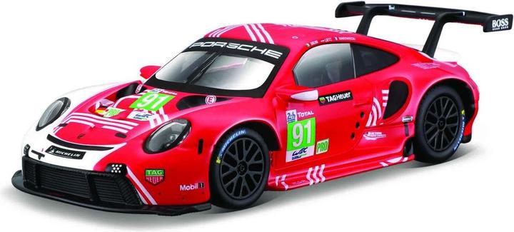 Actual product image Bburago Diecast 1:43 Race in Acrylic Box Random Model Random Colour Ages 3+ 18-38300