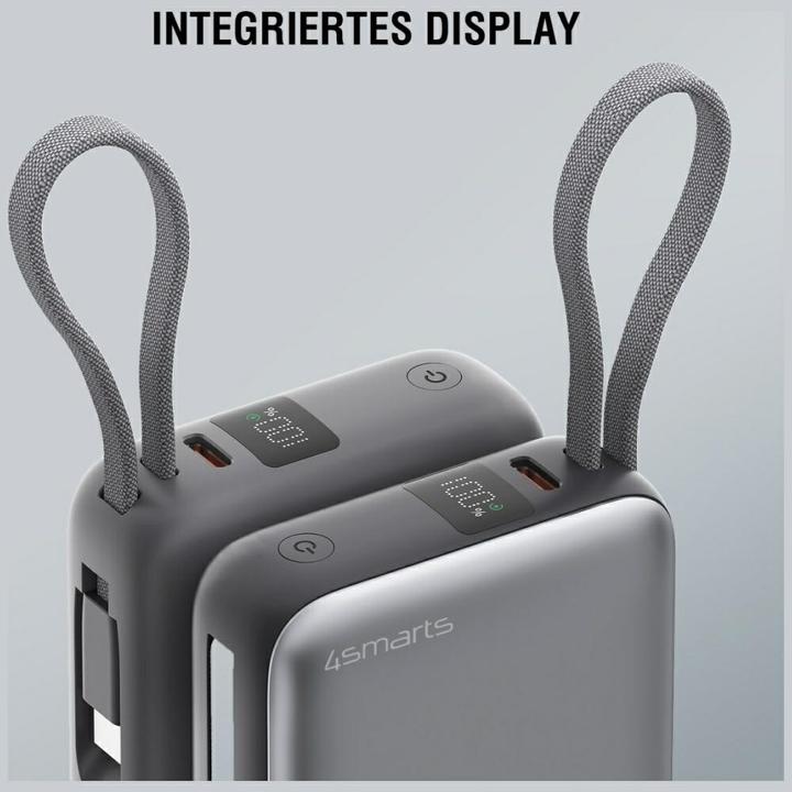 Image du produit 4smarts Powerbank Pocket Dual Cord (10000 mAh, 22.50 W, 38.50 Wh)