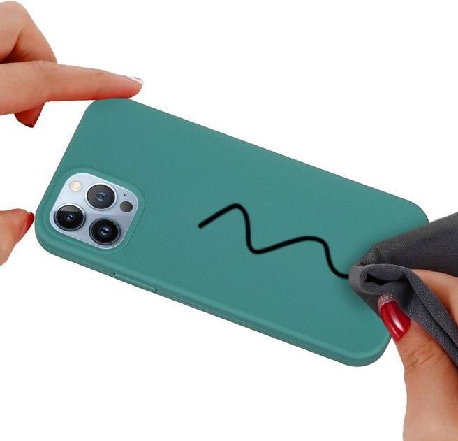 Actual product image MU Classic Liquid Silicone Series (Apple iPhone 14 Pro Max)