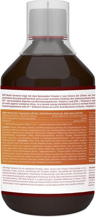 Produktbild Kingnature EM Multi Ferment (1 Stück, Flüssigkeit, 551 g)