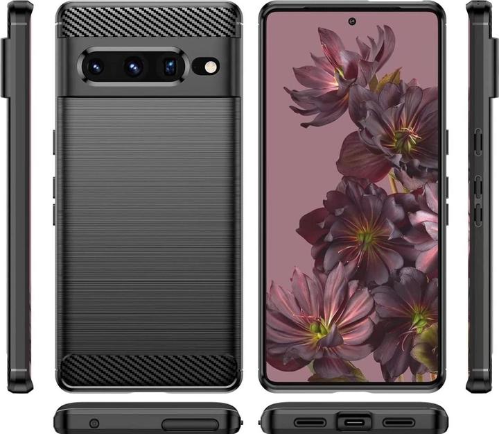 Produktbild Screenguard Carbon Brushed Soft TPU Case (Google Pixel 7 Pro)