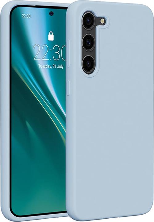 Etteri Silikonhülle für Samsung Galaxy S23 Plus hellblau (Samsung Galaxy S23+)
