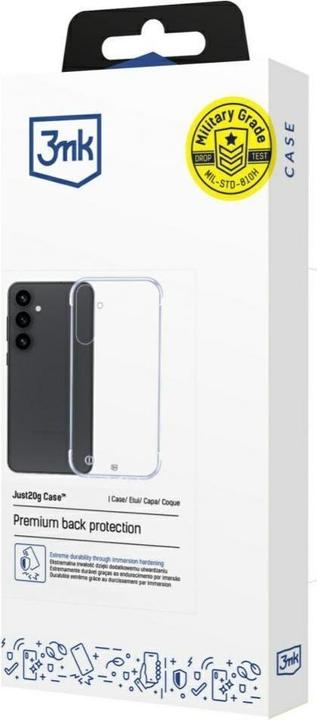 Produktbild 3MK Etui Just20g Clear Case do Samsung Galaxy S25+ (Samsung Galaxy S25+)