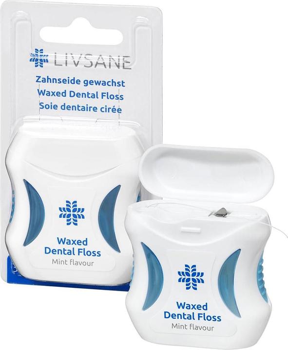 Actual product image Livsane Dental floss waxed (30 m)