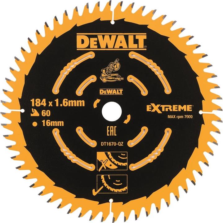 Actual product image DeWalt Handheld circular saw blade