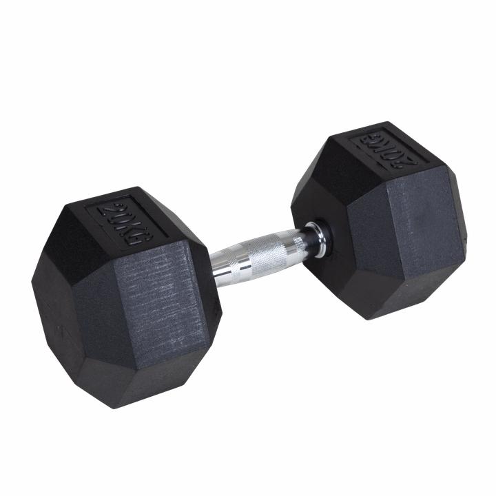 Actual product image Fitcom Hex Dumbbell 20 kg (1 x 20 kg)
