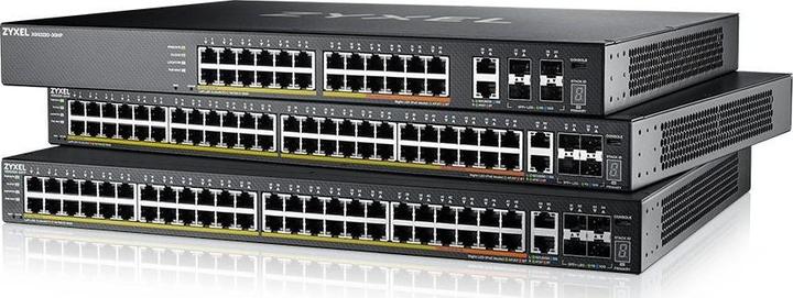 Actual product image Zyxel Layer3 Access Switch, 24x1G RJ45, 2x10MultiGgig RJ45 (30 ports)