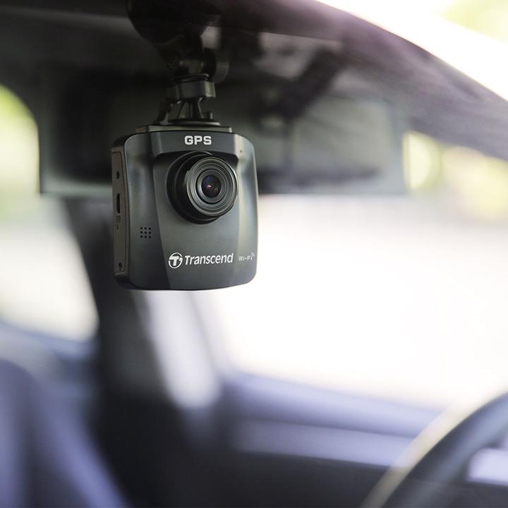 Image du produit Transcend DrivePro 250 incl. 32GB microSDHC TLC (WiFi, Écran intégré, Bluetooth, Batterie, Récepteur GPS, Full HD)