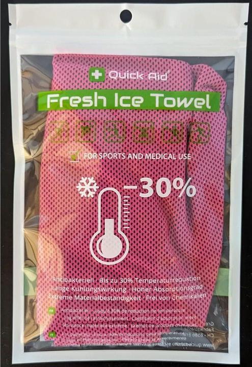 Immagine prodotto Quick Aid Asciugamano con ghiaccio fresco - sciolto (34 x 80 cm)