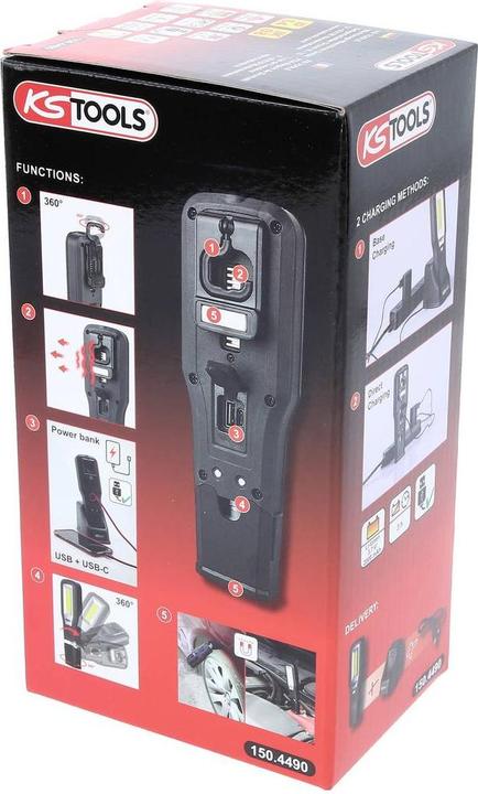 Produktbild KS Tools Werkstatt-Handlampe (550 lm)