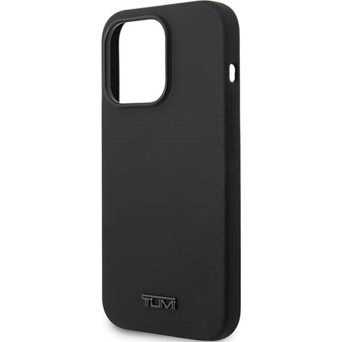 Thumbnail - Tumi TUHCP14LSK iPhone 14 Pro 6,1" czarny/black hardcase Liquid Silicone (Apple iPhone 14 Pro), Smartphone Hülle, Schwar...