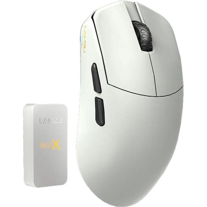 Lamzu Maya X Gaming Maus - Cloud Grey, Maus
