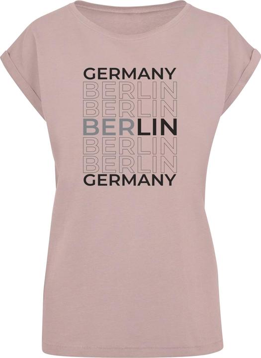 Merchcode Ladies Berlin Extended Shoulder Tee - 112473 (S)