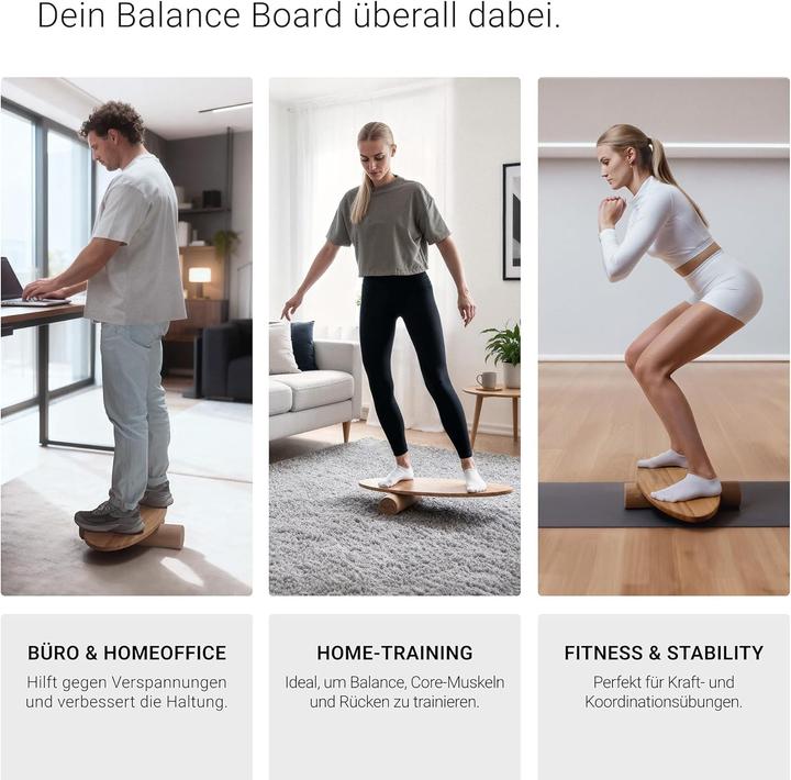 Image du produit Favvity Balance Board Gleichgewichtstrainer
