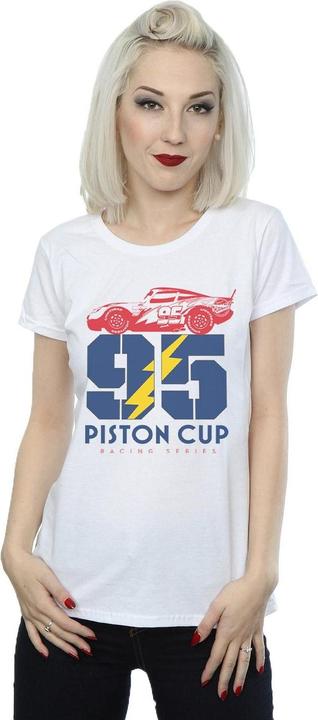 Immagine prodotto Disney Cars Piston Cup 95 Maglietta Donna (S)