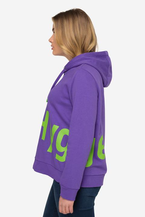 Produktbild Laurasøn Hoodie, Wording Print, Kapuze, Langarm, OEKO-TEX (L)