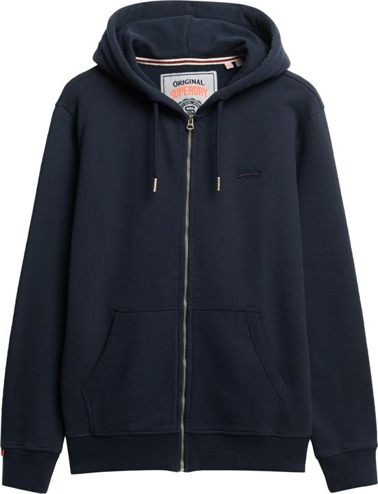Produktbild Superdry Vest Essential Logo Zip Hoodie Hb M2014128b Eclipse Navy Mannen Maat - 3XL (3XL)