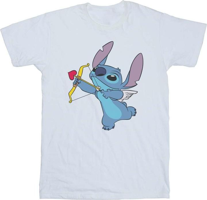 Produktbild Disney Lilo And Stitch Stitch Cupid Valentines TShirt (L)