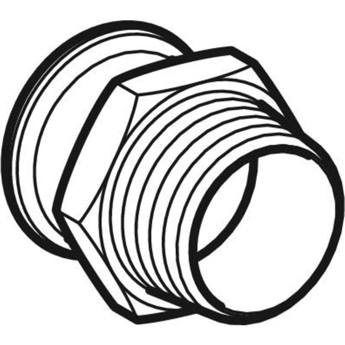 Thumbnail - Geberit, Zubehör Sanitärinstallation, Overgang cu 15-3/4" mf/np