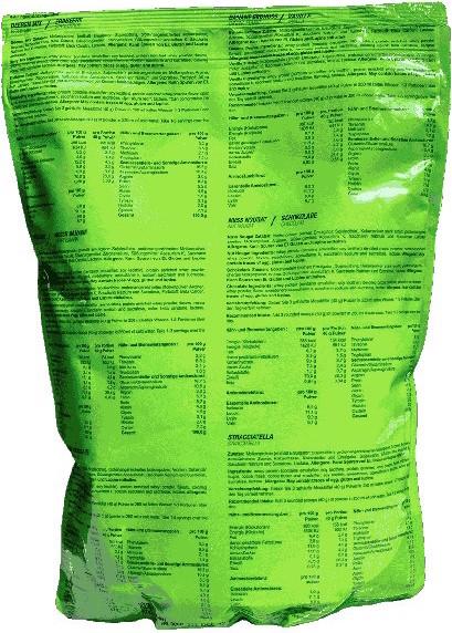 Nutritional values and ingredients Zec+ Nutrition Zec+ Clean Concentrate (1000g bag) (Chocolate, 1 pcs., 1000 g)