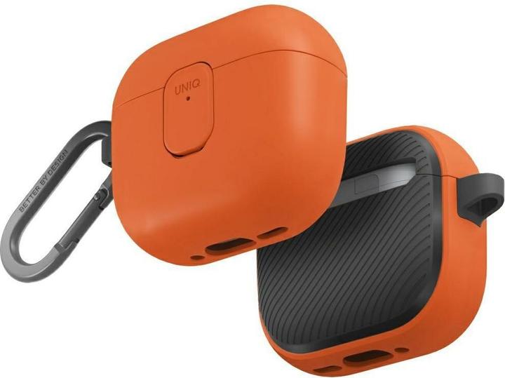 Actual product image Uniq Case Clyde for AirPods 4 Lock Case orange (Charging case cover)