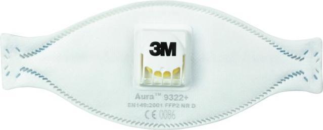 Actual product image 3M Respirator mask 9322+ (FFP2, 1 x)
