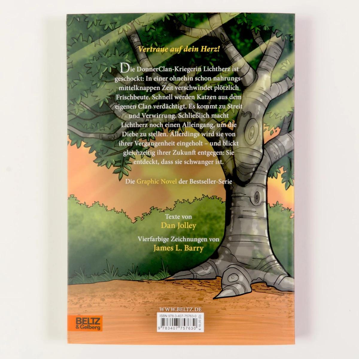 Thumbnail - Warrior Cats - Der Dieb des DonnerClans, Kinderbücher von Dan Jolley, Erin Hunter, James Barry