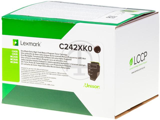 Produktbild Lexmark C242XK0 (BK)