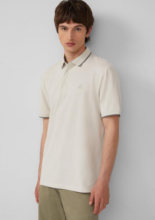 Produktbild S.Oliver Polo-Shirt Sportives Piqué-Poloshirt mit Kontrast-Details (XXL)