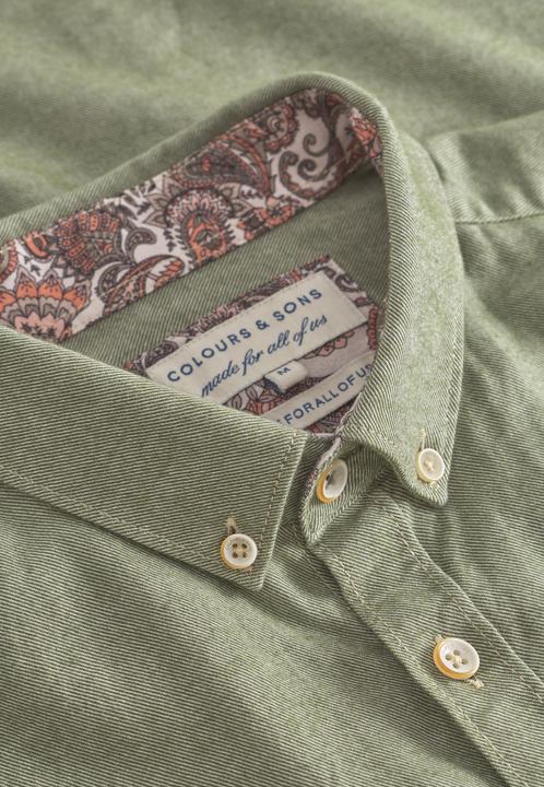 Image du produit Colours & Sons Chemise à manches longues Shirt Brushed Twill (M)