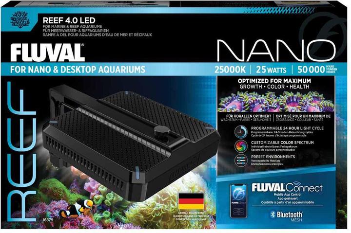 Fluval - Nano Reef LED 4.0 - 25W (LED, 25 W)