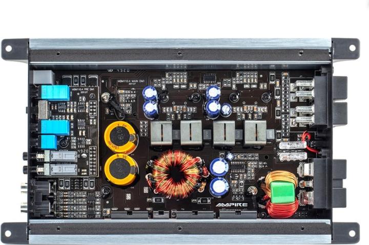 Produktbild Ampire MBM110.4 4x 110 Watt, Class D Verstärker mit Basspegelregler (4-Kanal-Verstärker)