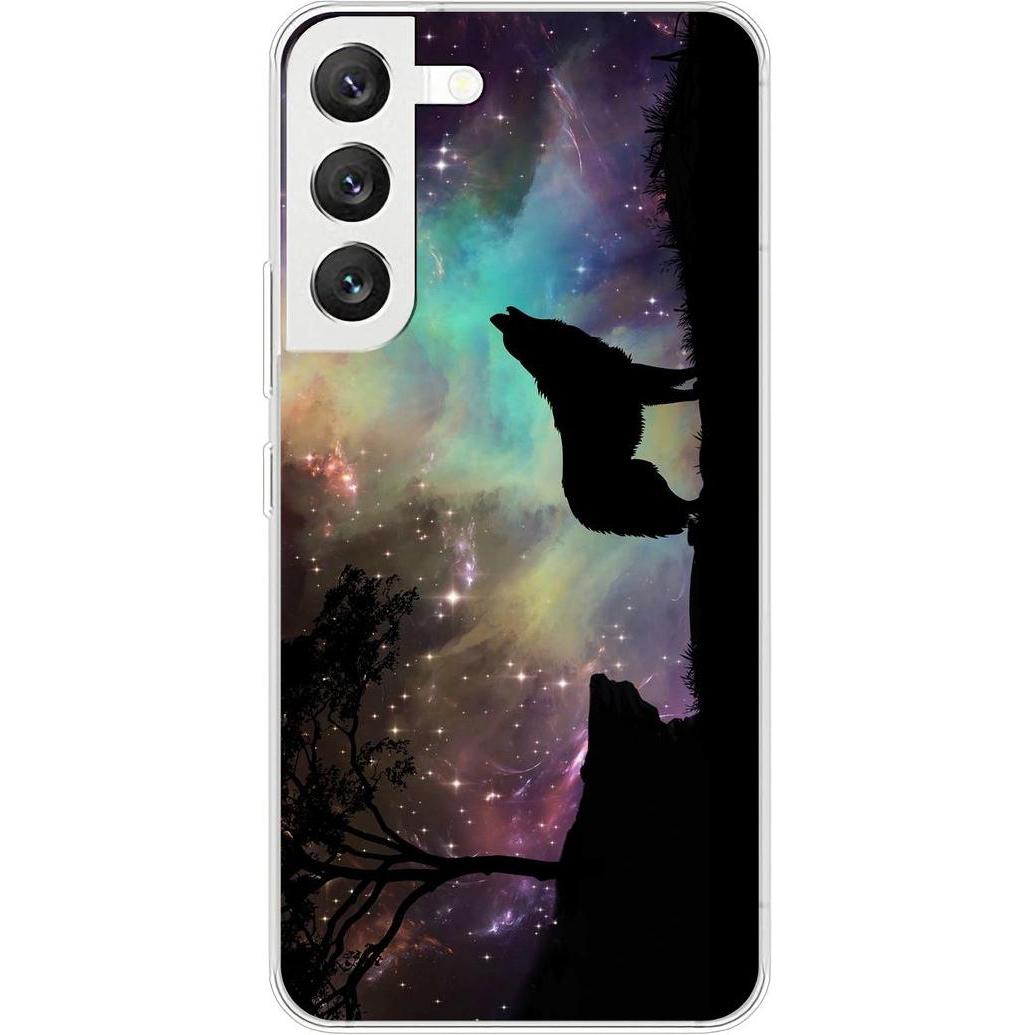 König Design Hülle Handy Schutz für Samsung Galaxy S22 5G Case Cover Tasche Bumper Etuis TPU (Samsung Galaxy S22 5G), Sm...