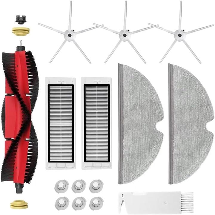 Actual product image HoHumoca 15-teiliges Ersatzteile-Set für Xiaomi Roborock Saugroboter
