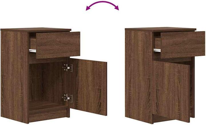 Actual product image vidaXL Nachttisch (39 x 35 x 65 cm)