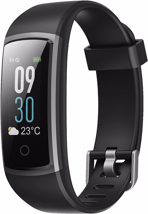 Produktbild Newgen medicals Fitness-Armband mit Puls- & Blutdruck-Anzeige