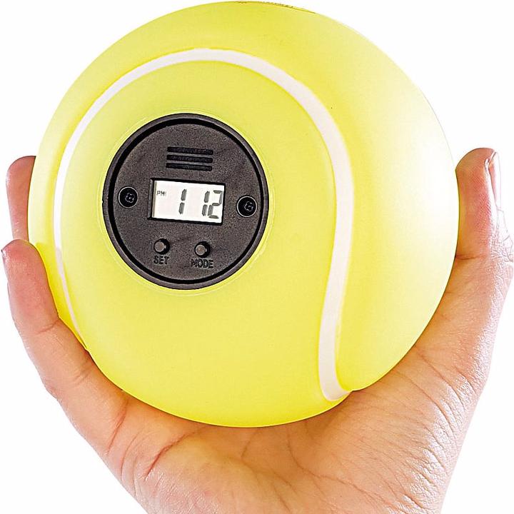 Actual product image Infactory Throwing alarm clock tennis ball
