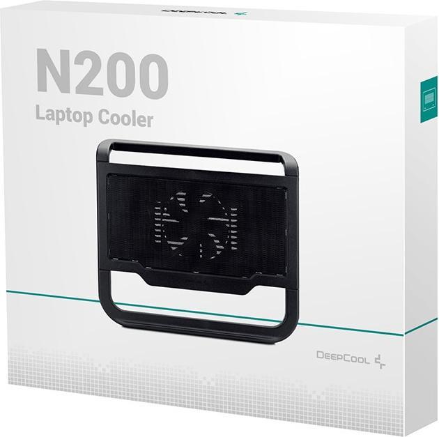 Actual product image Deepcool N200 notebook cooler iki 15.4" 589g g, 340.5X310.5X59mm mm