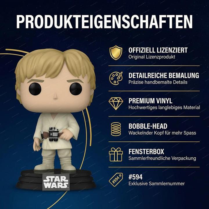 Produktbild Funko POP Star Wars Luke Skywalker