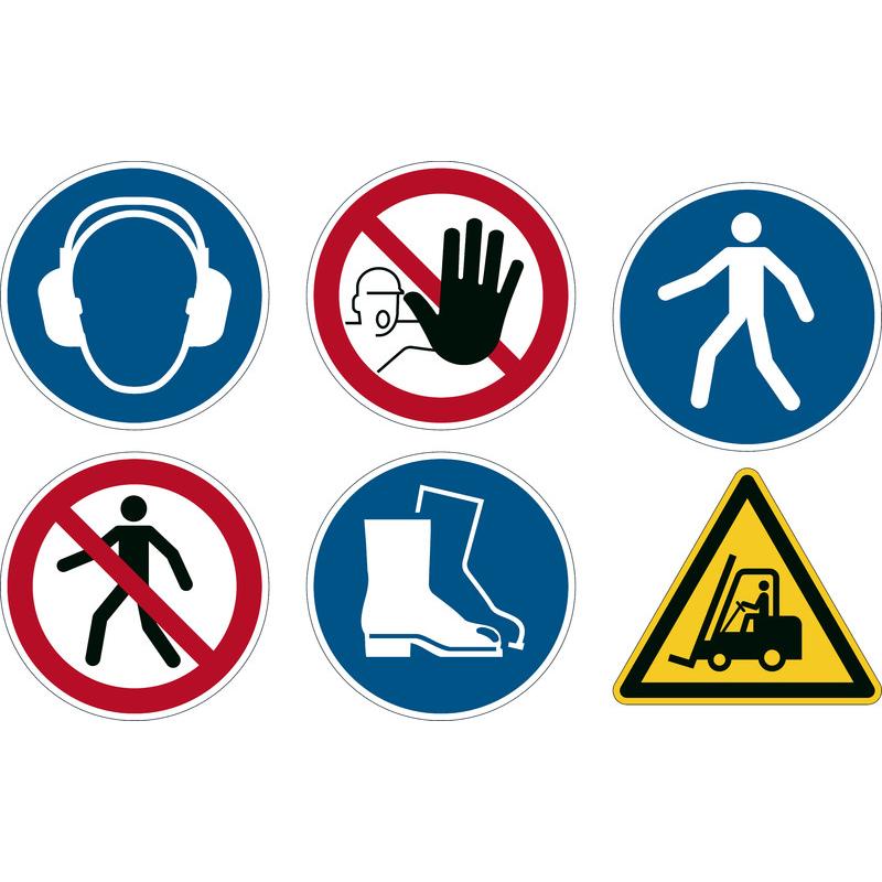 Thumbnail - Durable, Sicherheitskennzeichnung, Signalaufkleber für den Boden