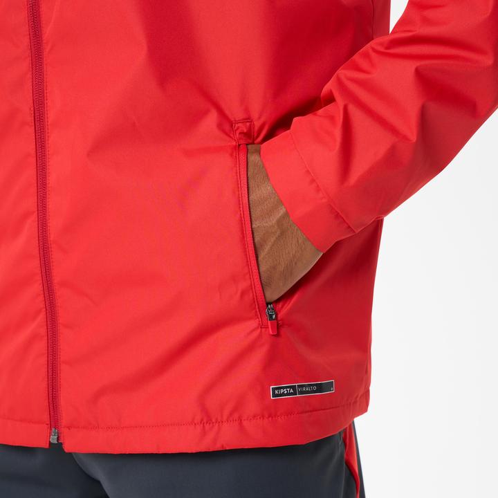 Produktbild Kipsta Damen/Herren Regenjacke - VIRALTO Club rot (XL)