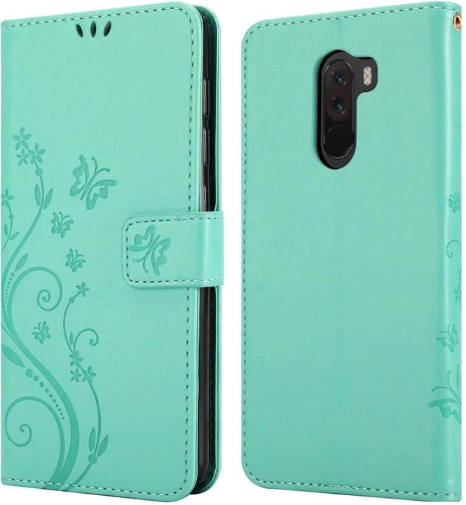 Produktbild Cadorabo Flower Book Cover (Xiaomi Pocophone F1)