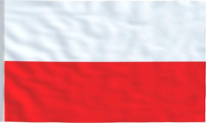 Actual product image vidaXL Polnische Flagge (90 x 150 cm)